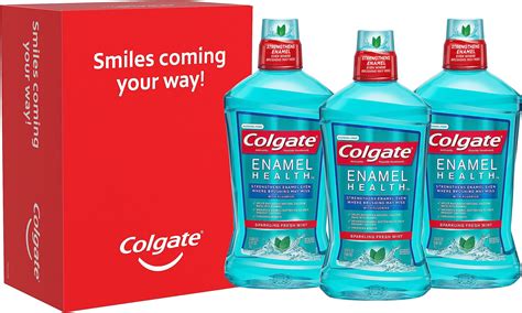 Amazon Colgate Enamel Health Mouthwash Fresh Mint Ounce