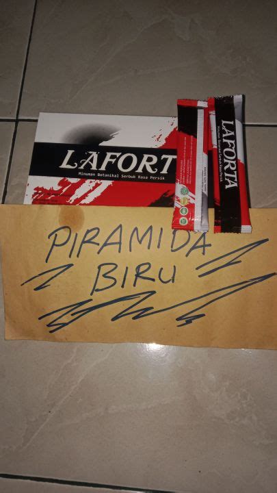 Minuman Serbuk Botanikal LAFORTA Original 2 Sachet Penunjang Performa