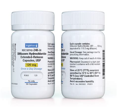 Diltiazem HCl Extended Release Capsules USP RiconPharma