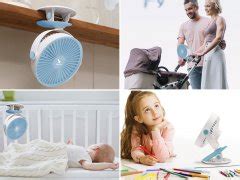 Mini Fan With Clip Beper