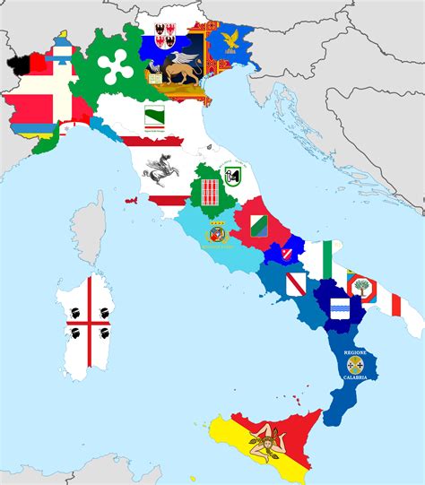 Italia Mappa E Bandiera In Cerchio Mappa Dellitalia Bandiera Dellitalia ...