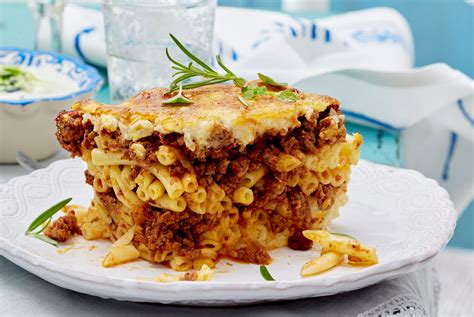 Pastizio Makkaroni Hack Auflauf Rezept Lecker