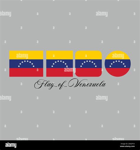 Flags Of Venezuela Stock Vector Images Alamy