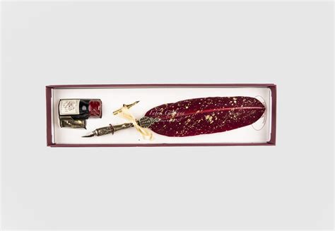 Calligraphy feather Gold Rain - Giuliana fabris