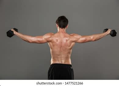 Back View Muscular Man Naked Torso Stock Photo Shutterstock
