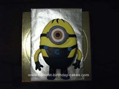 Coolest Despicable Me Minion Birthday Cake Minion Birthday Cake