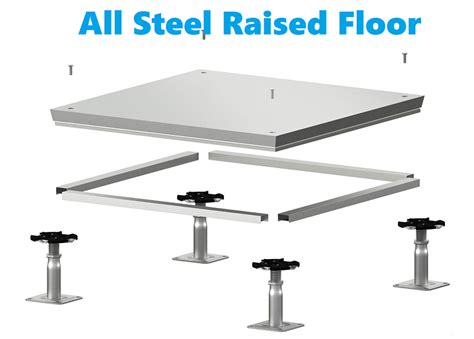 raised access floor types  panels materials finishes install