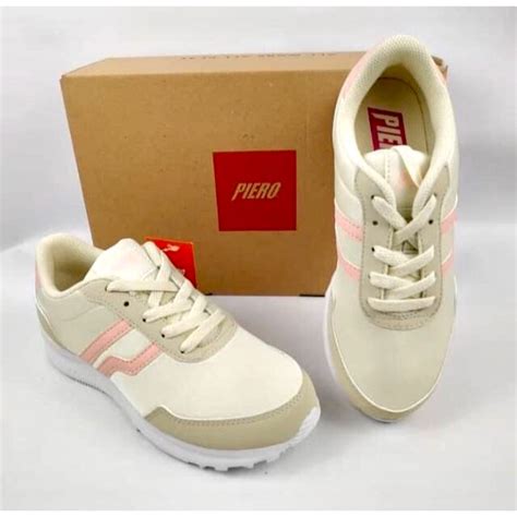 Jual SEPATU PIERO CITY CORE B WOMEN SAND PINK WHITE Shopee Indonesia