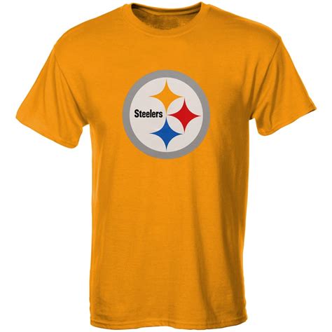 Pittsburgh Steelers Youth Gold Primary Logo T Shirt