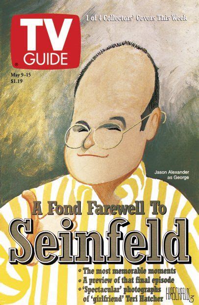 A Fond Farewell To Seinfeld Cover 4 Of 4 Tv Guide Seinfeld Comedy Tv