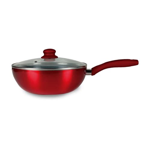 Wok Montecarlo 30 Cm Rojo DORAL Casa Delta Muebles