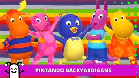 Pintando backyardigans | backyardigans portugues | desenho - YouTube