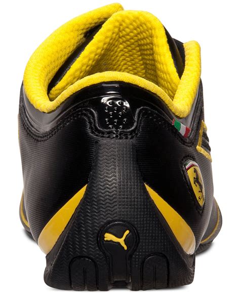 Puma Mens Future Cat M1 Sf Ferrari Casual Sneakers From Finish Line In Yellow For Men Lyst