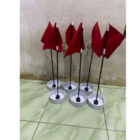 Jual hole lapangan mini golf _ pin lapangan mini golf 1 set | Shopee ...