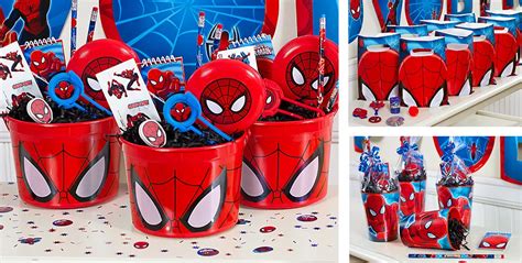 Spiderman Party Favors - Stickers & Tattoos, Toys, Candy & More - Party ...