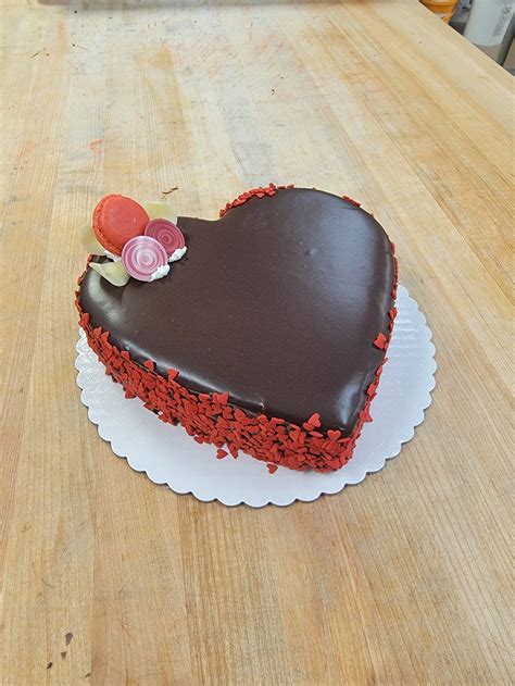 Heart-Shaped Red Velvet Cake