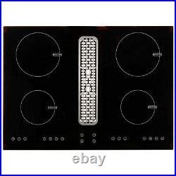 ElectriQ 70cm Induction Hob with Downdraft Extractor 3 custom colour ...