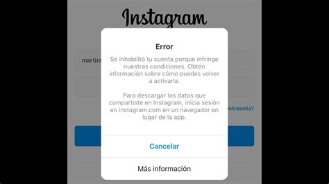 MI CUENTA DE INSTAGRAM FUE INHABILITADA SUSPENDIDA Como RECUPERAR