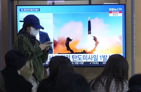 North Korea Fires Ballistic Missile As Us South Korean Drills