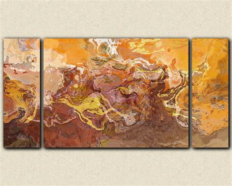 Canvas Print 30x60 To 40x78 Southwest Destination Abstract Triptych