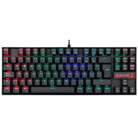 TECLADO REDRAGON KUMARA K552 GAMING MECANICO ALAMBRICO CONEXIÓN USB