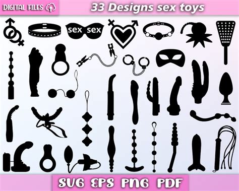 Erotic Toys Bundle Svg Sex Toys Svg Bdsm Vector Fetish Sex Toys Silhouette Erotic Svg Role