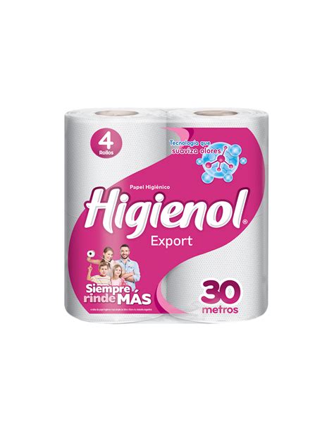 Papel Higienico Higienol Fresh Aloe 30 Mts 4un