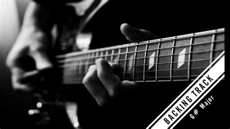 Guitar Backing Track G Major Fm Minor Youtube