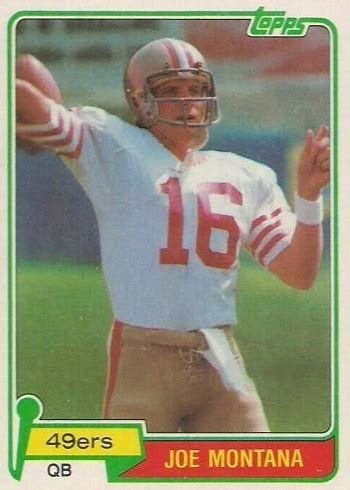 20 Valuable Joe Montana Football Cards from the 1980s Every Collector ...