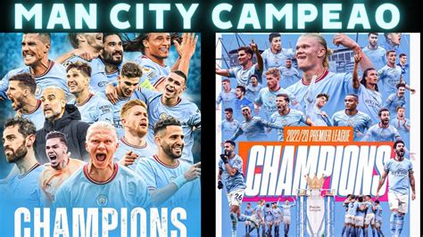 Manchester City Campe O Da Premier League Youtube