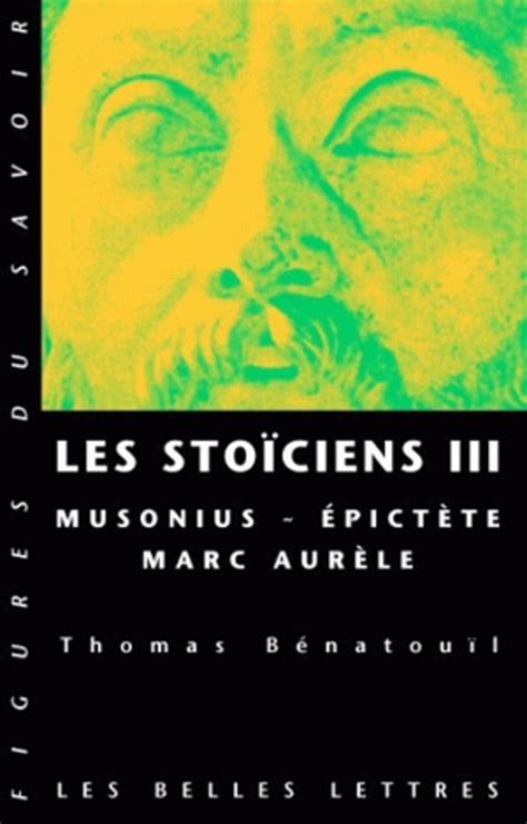 Les Sto Ciens Iii Collection Figures Du Savoir Les Belles Lettres