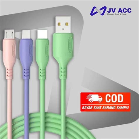 Nvn Kd Nanvan Macaron In Kabel Data Charger Fast Charging Lazada