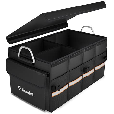 K Knodel Car Trunk Mmf Organizer Trunk Organizer With Lid Heavy Duty