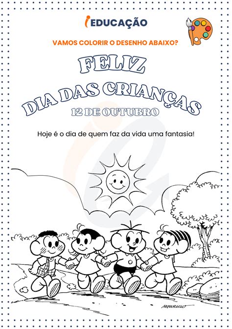 Desenhos Para Colorir Do Dia Das Crian As