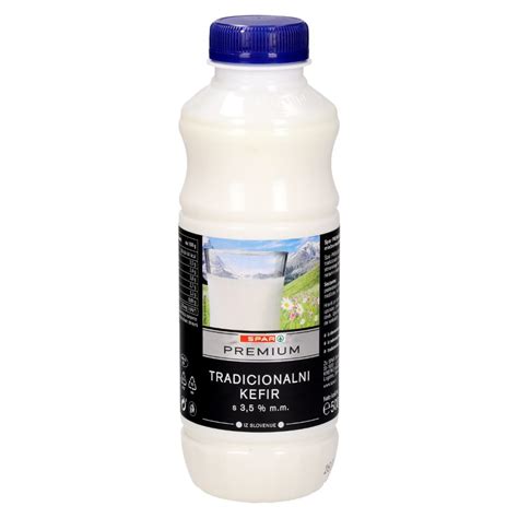 Tradicionalni Kefir 35 Mm Spar Premium 500g Prijetnega Vonja In