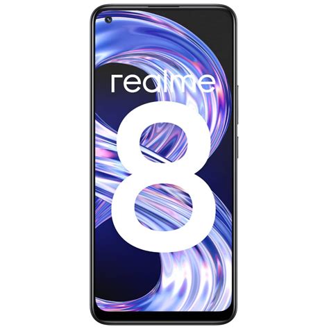 Realme 8 8 GB RAM 128 GB Storage Cyber Black BestValuesGuide