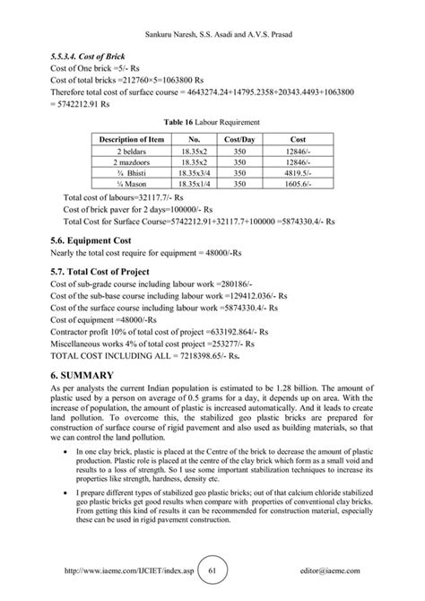 Design And Estimation Of Eco Friendly Rigid Pavement With Geo Plastic