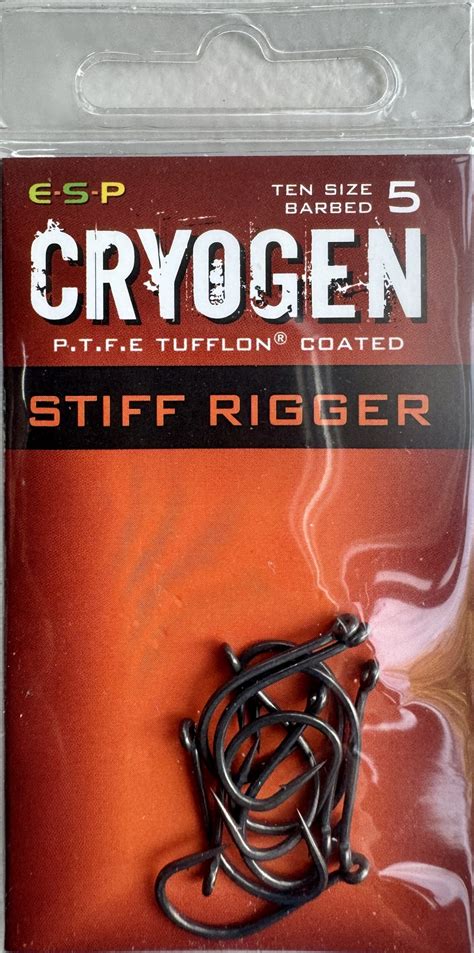 Cryogen Stiff Rigger Size5 Micro Barb Qty 10 Per Pack