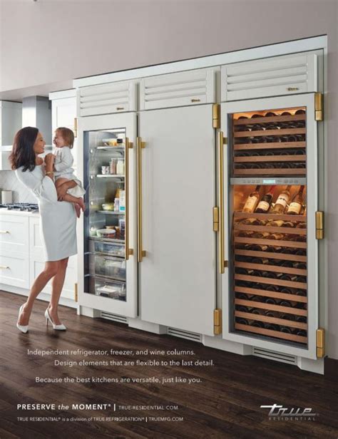 True Residential Refrigeration System Kitchen Goals Kitchen