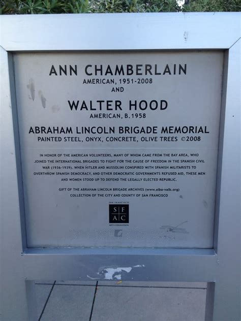 Abraham Lincoln Brigade Memorial Landmarks And Historical Buildings