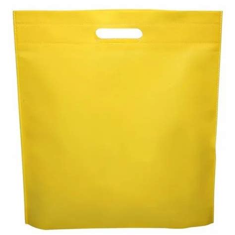 Yellow Non Woven D Cut Bag Capacity 2 5 Kg At Rs 127 Kg In Jamui Id