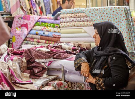 Tehran Iran April 29 2017 Iranian Woman In Religious Veil Is