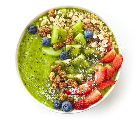 Breakfast Smoothie Bowl Stock Image Image Of Vitamins 318572083