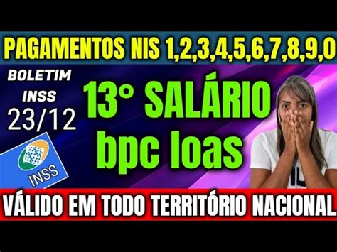 Finalmente Sal Rio Bpc Loas Pagamentos Liberados Nis