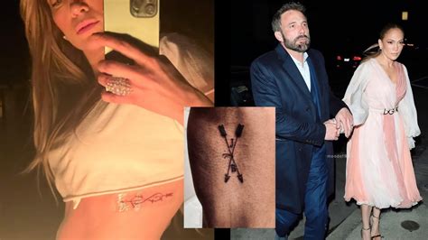 Jennifer Lopez And Ben Affleck Get Matching Tattoos For Valentines Day