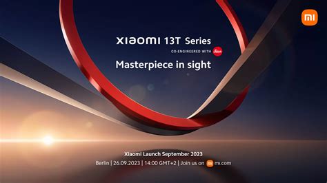 Xiaomi T Xiaomi T Pro Set For Debut On September Techent