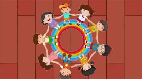 Kids Yoga Song Make A Circle Song For Kids