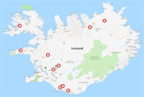 10 AMAZING Waterfalls In Iceland - With MAP & Exact Location