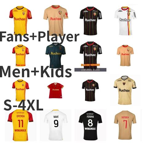 2023 24 RC Lens 3rd Away Soccer Jersey Saint Barbe Special Edition From