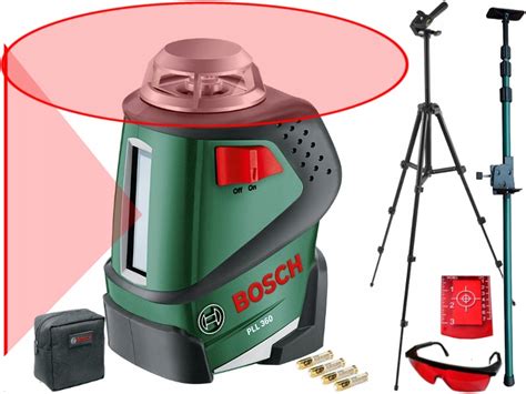 Bosch Pll Poziomica Laserowa Statyw Tyczka Akc